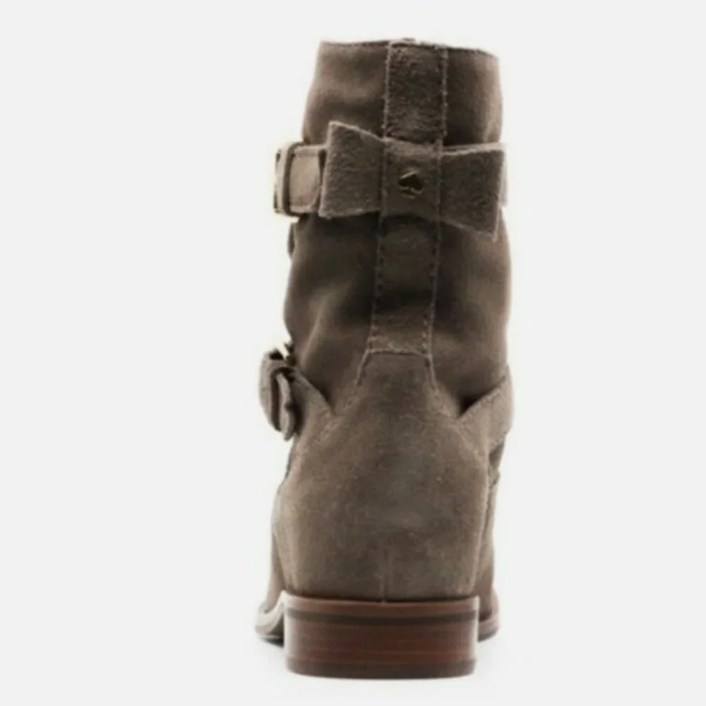 Kate Spade New York Sabina Buckled Booties Mousse -7.5 - Picture 7 of 12
